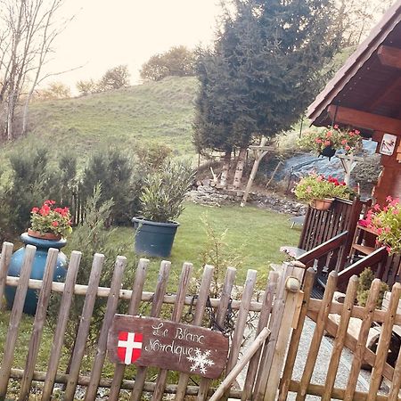 Le Bouchet-Mont Charvin Le Blanc Nordiqueヴィラ エクステリア 写真