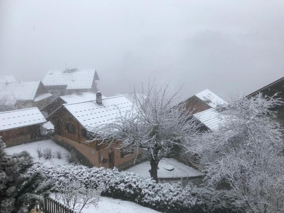 Le Bouchet-Mont Charvin Le Blanc Nordiqueヴィラ エクステリア 写真