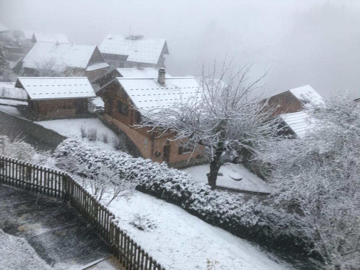 Le Bouchet-Mont Charvin Le Blanc Nordiqueヴィラ エクステリア 写真