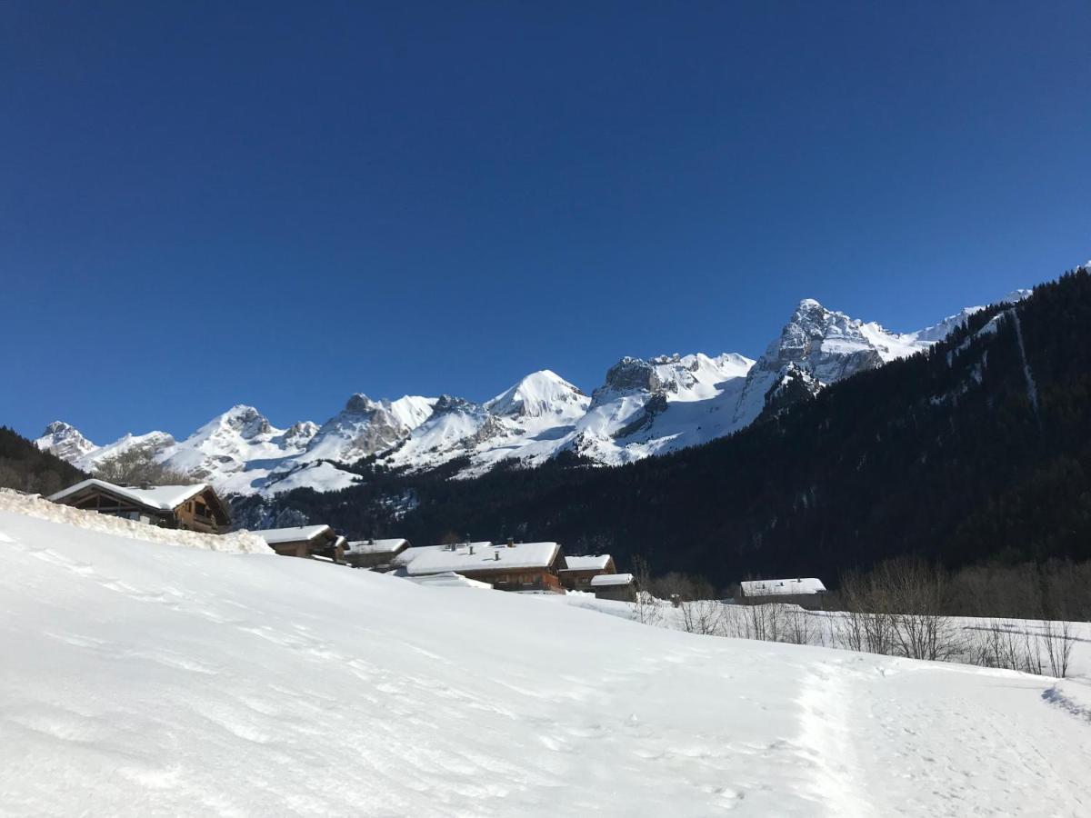 Le Bouchet-Mont Charvin Le Blanc Nordiqueヴィラ エクステリア 写真
