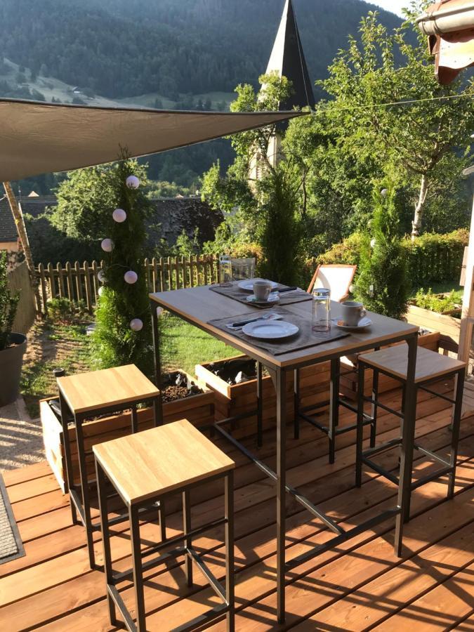 Le Bouchet-Mont Charvin Le Blanc Nordiqueヴィラ エクステリア 写真