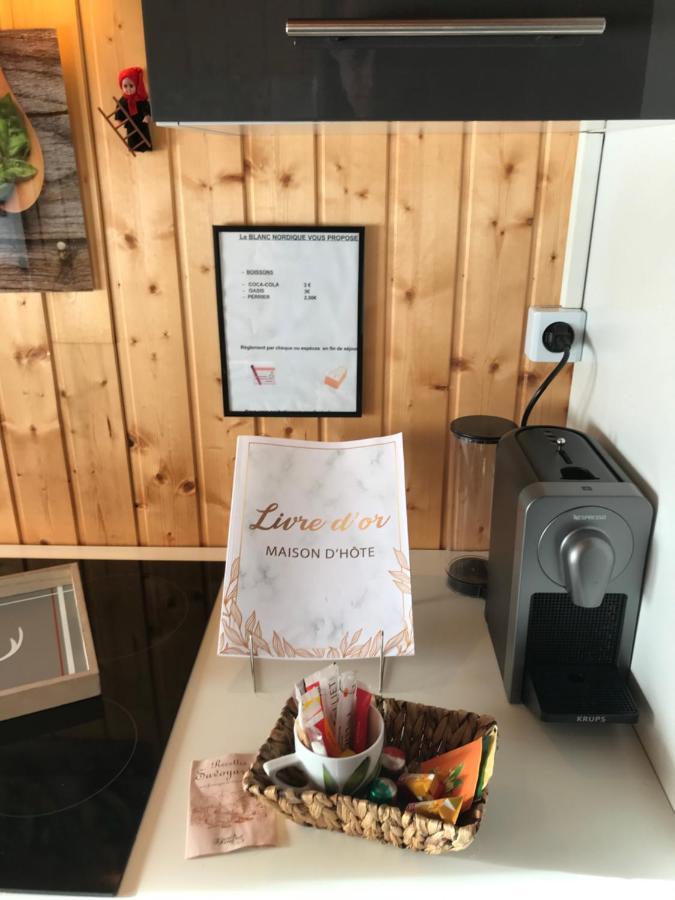 Le Bouchet-Mont Charvin Le Blanc Nordiqueヴィラ エクステリア 写真
