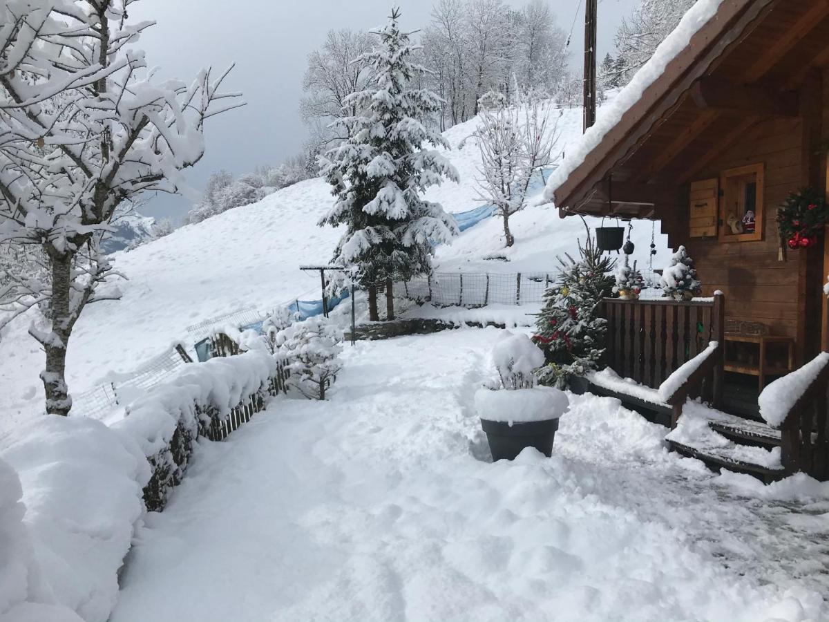 Le Bouchet-Mont Charvin Le Blanc Nordiqueヴィラ エクステリア 写真