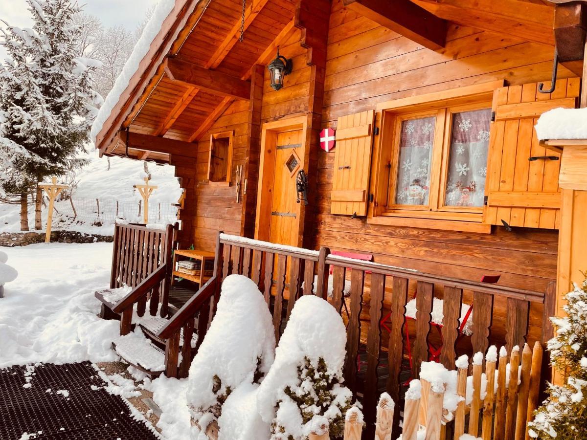 Le Bouchet-Mont Charvin Le Blanc Nordiqueヴィラ エクステリア 写真