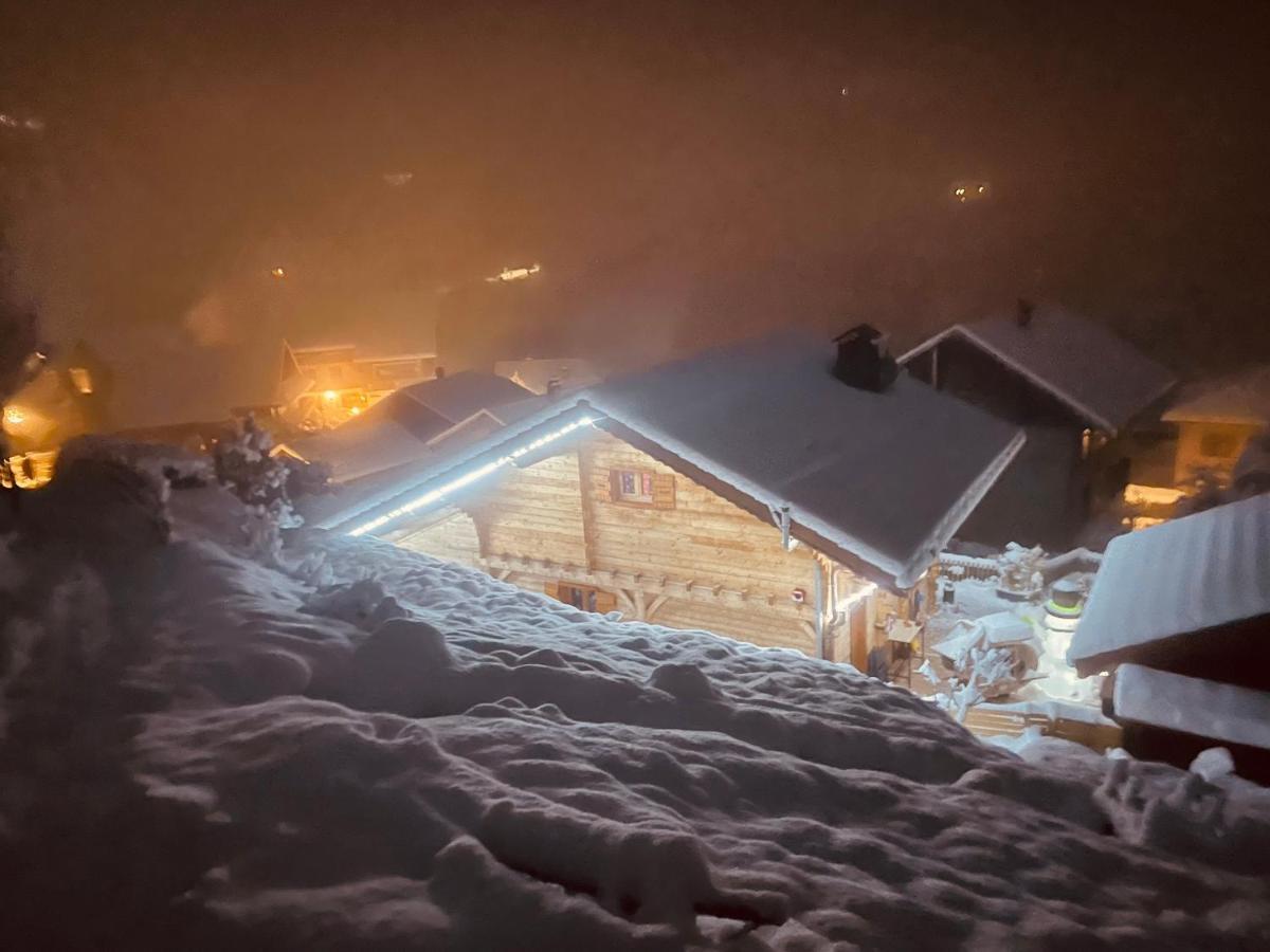 Le Bouchet-Mont Charvin Le Blanc Nordiqueヴィラ エクステリア 写真