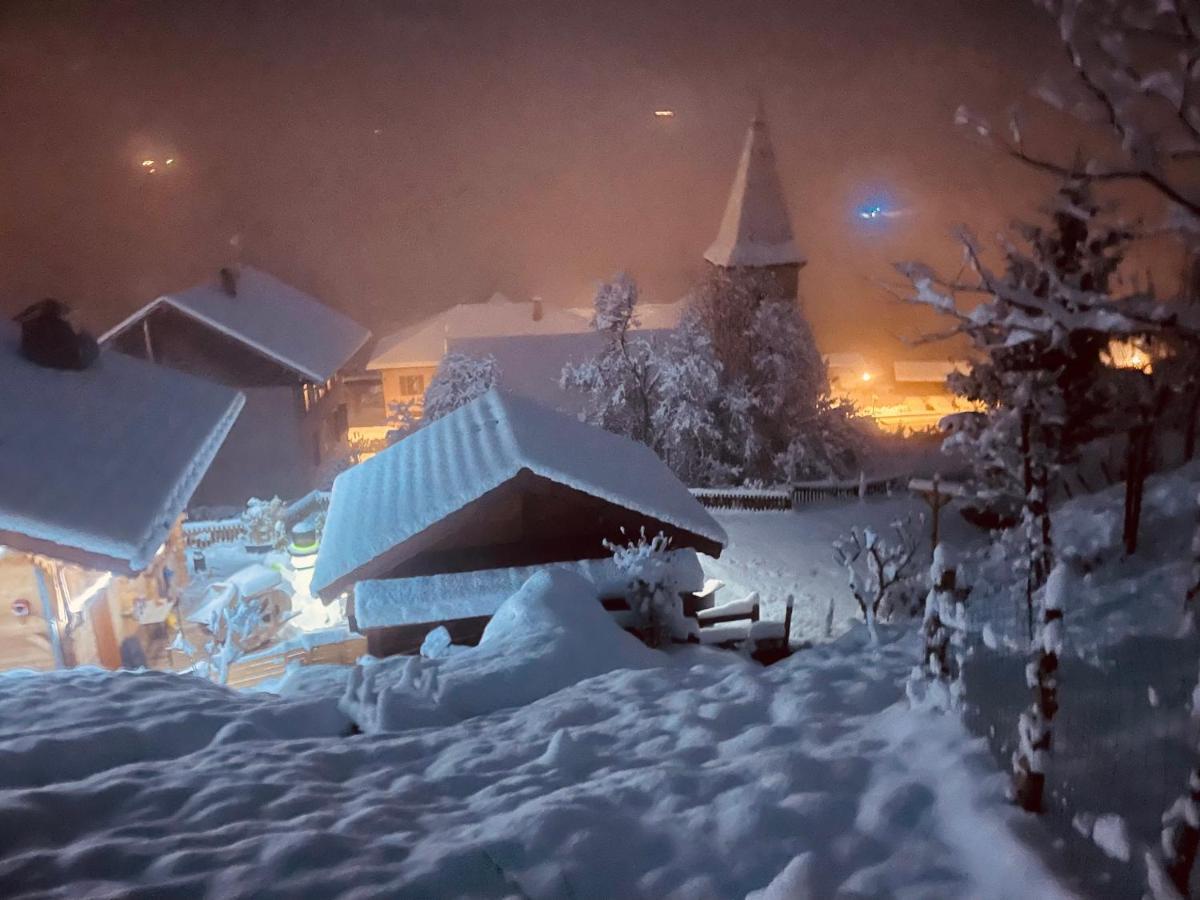 Le Bouchet-Mont Charvin Le Blanc Nordiqueヴィラ エクステリア 写真