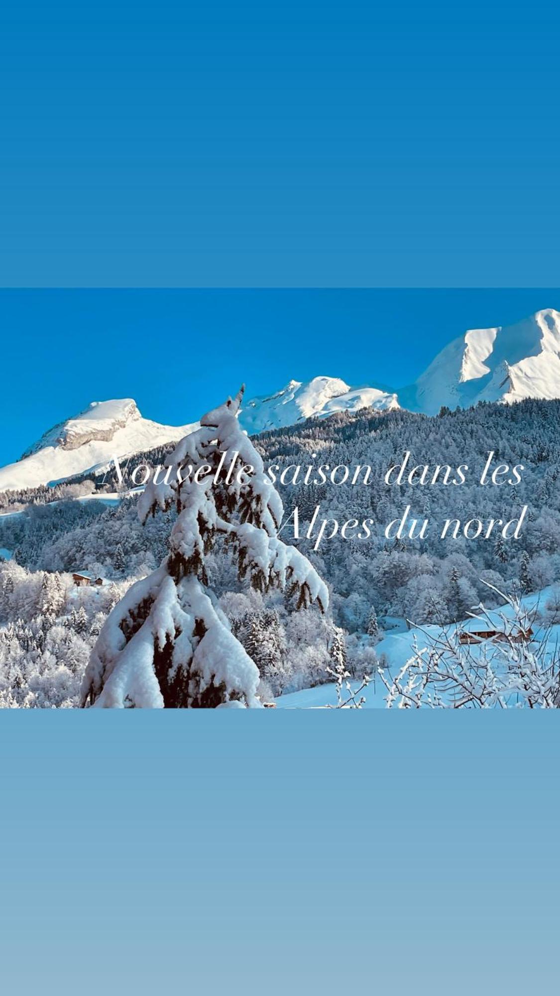 Le Bouchet-Mont Charvin Le Blanc Nordiqueヴィラ エクステリア 写真