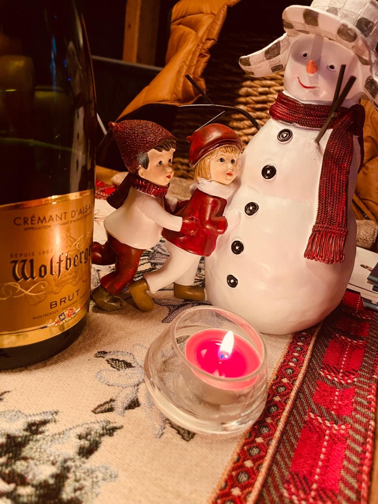 Le Bouchet-Mont Charvin Le Blanc Nordiqueヴィラ エクステリア 写真